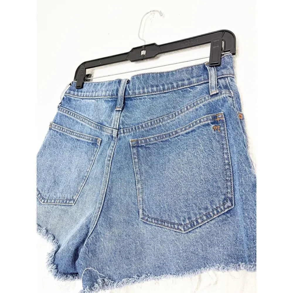 Madewell The Perfect Jean Short Size 27 in Burnett Wash Tencel Lyocell ND180